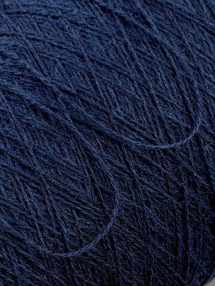 Cariaggi Art. PCKA000 - 100 % Kaschmir Nm 2/28 Tourbe Blau Melangè 723977